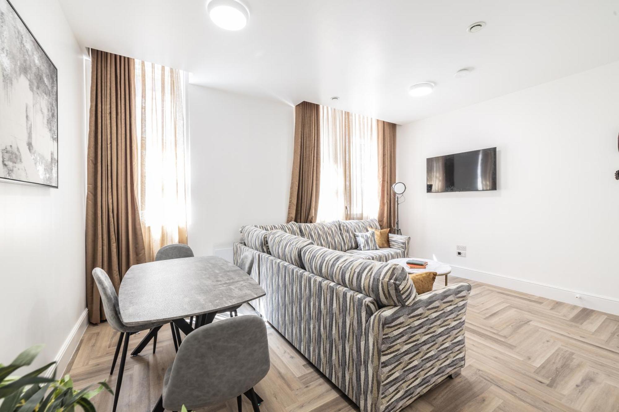 Apartamento Boutique Retreat Perfect For Business & Families With Free Gym By The Pocklington - The Filbert *